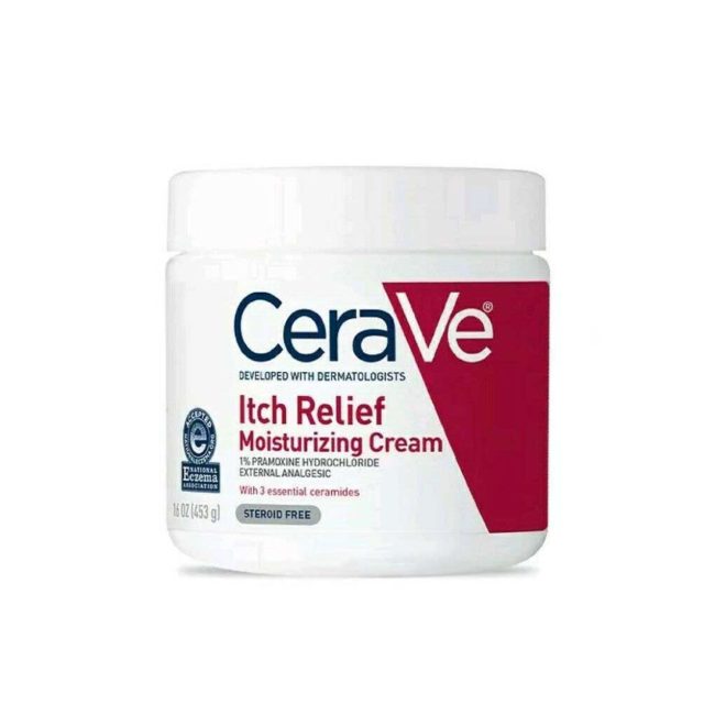 CeraVe Itch Relief Moisturizing Cream – 453gm CeraVe Itch Relief Moisturizing Cream – 453gm