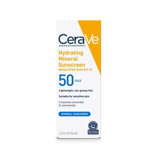 Cerave Hydrating Sunscreen Broad Spectrum SPF50 – 75ml Cerave Hydrating Sunscreen Broad Spectrum SPF50 – 75ml