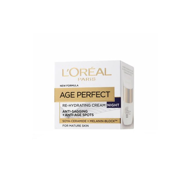 L’Oreal Age Perfect Re-hydrating Night Cream – 50ml L’Oreal Age Perfect Re-hydrating Night Cream – 50ml