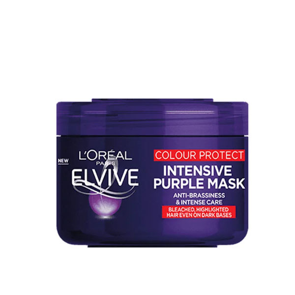 L’Oreal Elvive Colour Protect Anti-Brassiness Purple Hair Mask – 250ml L’Oreal Elvive Colour Protect Anti-Brassiness Purple Hair Mask – 250ml