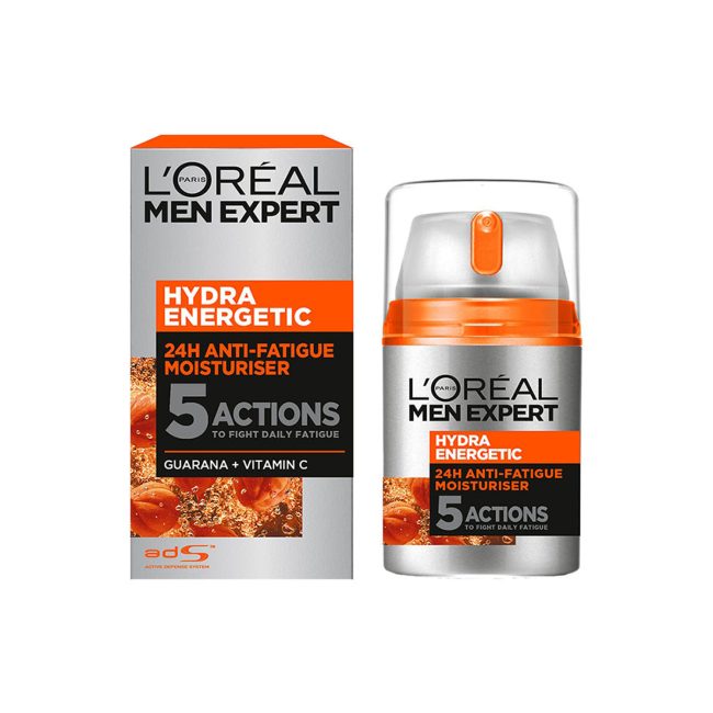 L’Oreal Men Expert Hydra Energetic Anti Fatigue Daily Moisturiser – 50ml L’Oreal Men Expert Hydra Energetic Anti Fatigue Daily Moisturiser – 50ml