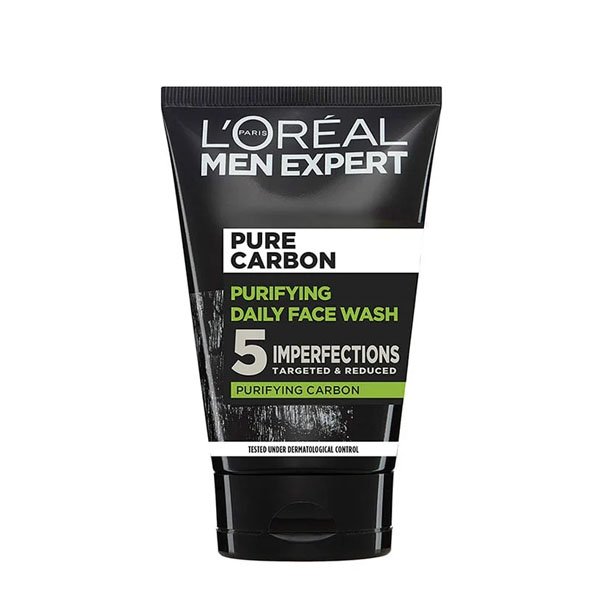 L’Oreal Men Expert Pure Charcoal Purifying Daily Face wash – 100ml L’Oreal Men Expert Pure Charcoal Purifying Daily Face wash – 100ml