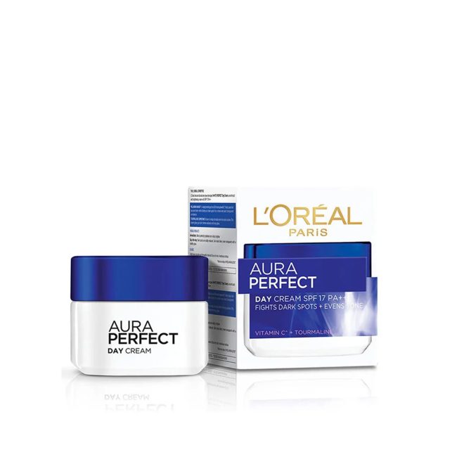 L’Oreal Paris Aura Perfect Day Cream SPF 17 PA++ (50ml) L’Oreal Paris Aura Perfect Day Cream SPF 17 PA++ (50ml)