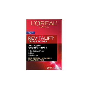L’Oreal Revitallift Triple Power Anti-Aging Overnight Mask – 48gm