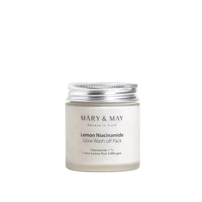Mary & May Lemon Niacinamide Glow Wash Off Pack 125g Mary & May Lemon Niacinamide Glow Wash Off Pack 125g