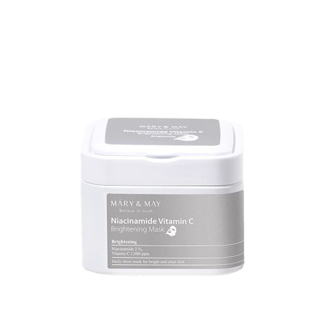 Mary & May Niacinanide Vitamin C Brightening Mask (30ea) Mary & May Niacinanide Vitamin C Brightening Mask (30ea)
