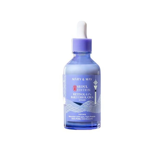 Mary&May Retinol 0.1% Bakuchiol Cica Serum 80ml Mary&May Retinol 0.1% Bakuchiol Cica Serum 80ml