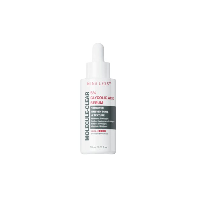 [NINE LESS] Molecule-Clear 5% Glycolic Acid Serum 30ml