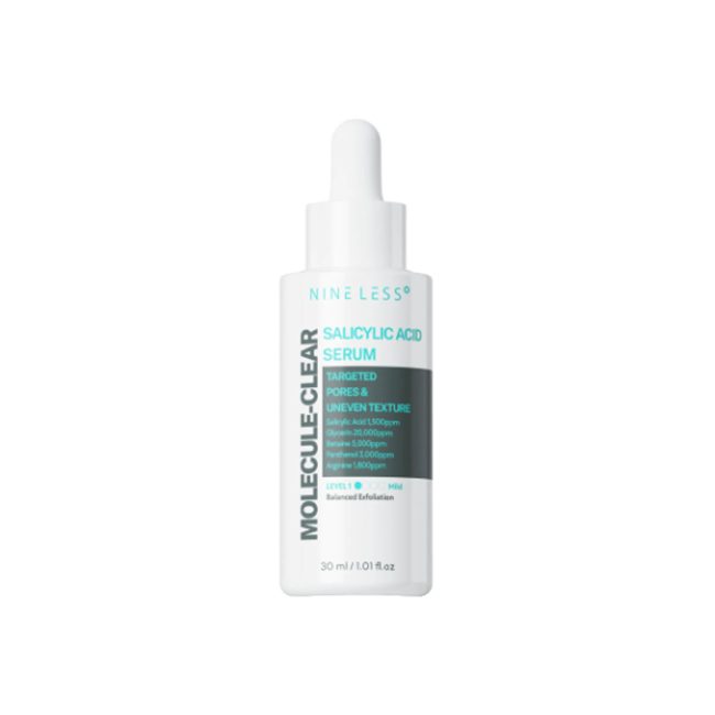 NINE LESS Molecule-Clear Salicylic Acid Serum 30ml NINE LESS Molecule-Clear Salicylic Acid Serum 30ml