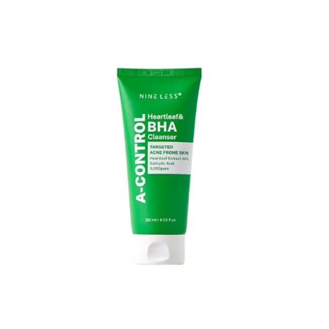Nine Less A-Control Heartleaf & BHA Cleanser 120ml Nine Less A-Control Heartleaf & BHA Cleanser 120ml