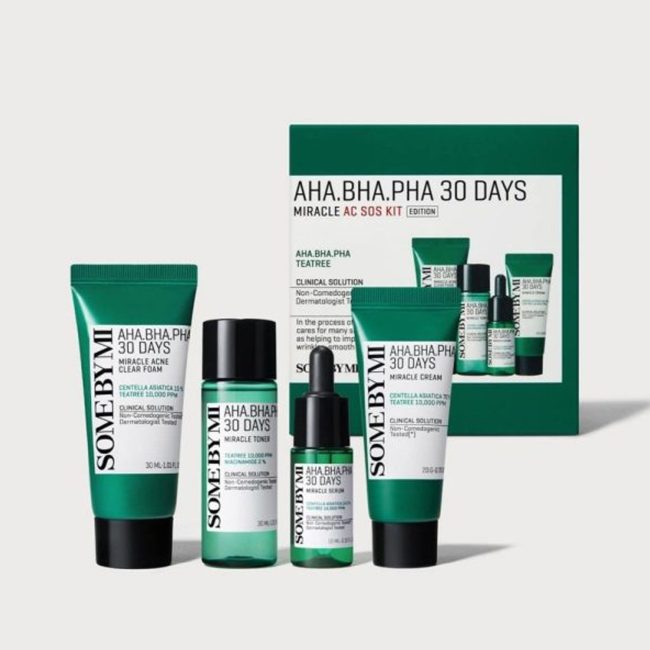 Some By Mi AHA BHA PHA 30 Days Miracle AC SOS Kit Some By Mi AHA BHA PHA 30 Days Miracle AC SOS Kit