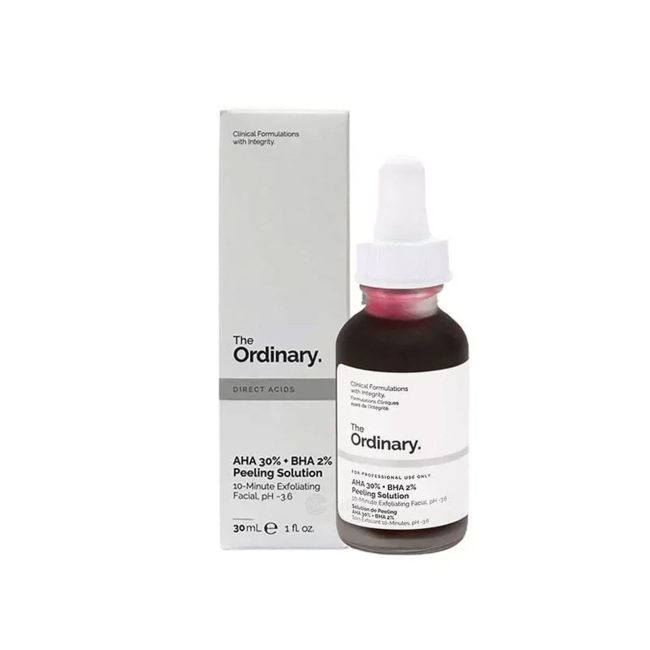 The Ordinary AHA 30% + BHA 2% Peeling Solution – 30ml The Ordinary AHA 30% + BHA 2% Peeling Solution – 30ml