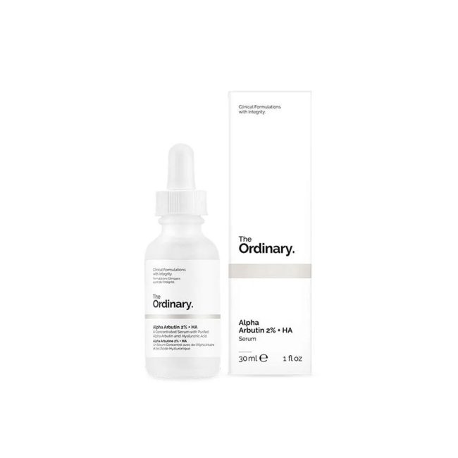 The Ordinary Alpha Arbutin 2% +HA Serum – 30ml The Ordinary Alpha Arbutin 2% +HA Serum – 30ml