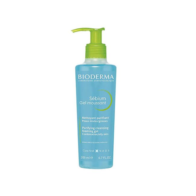 Bioderma Sebium Gel Moussant Purifying Foaming Gel – 200ml Bioderma Sebium Gel Moussant Purifying Foaming Gel – 200ml