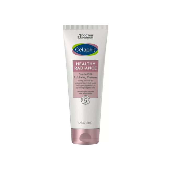 Cetaphil Healthy Radiance Gentle Exfoliating PHA Cleanser- 124ml