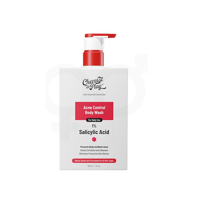 Chemist At Play 1% Salicylic Acne Control Body Wash 236ml Chemist At Play 1% Salicylic Acne Control Body Wash 236ml