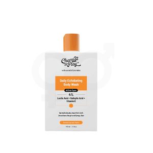 Chemist At Play Exfoliating Body Wash 4% Lactic acid + salicylic Acid + vitamin E 473ml