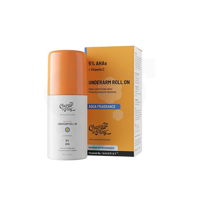 Chemist At Play Underarm Roll On- Aqua-40ml