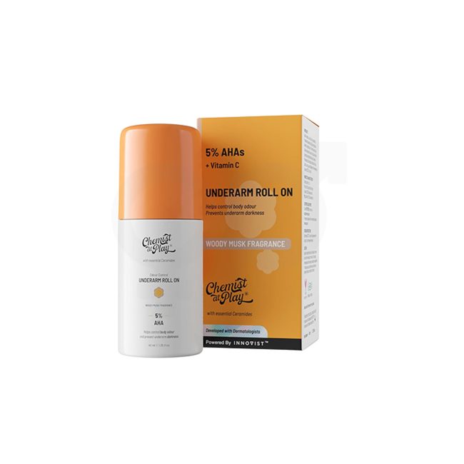 Chemist At Play Underarm Roll On- Woody Musk-40ml Chemist At Play Underarm Roll On- Woody Musk-40ml