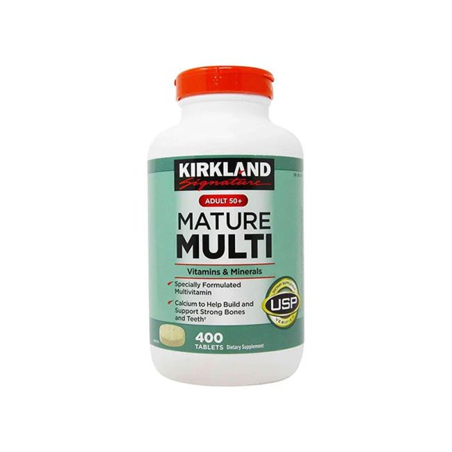 KIRKLAND Signature Adult 50 Plus Mature Multi Vitamins & Minerals – 400 Tablets KIRKLAND Signature Adult 50 Plus Mature Multi Vitamins & Minerals – 400 Tablets