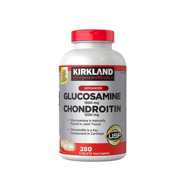 KIRKLAND Signature Extra Strength Glucosamine 1500mg Chondroitin 1200mg Sulfate – 280Tablets KIRKLAND Signature Extra Strength Glucosamine 1500mg Chondroitin 1200mg Sulfate – 280Tablets