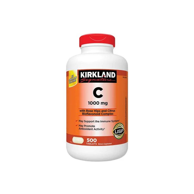 KIRKLAND Signature Vitamin C, 1000mg, 500 Tablets KIRKLAND Signature Vitamin C, 1000mg, 500 Tablets