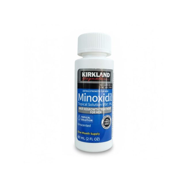 Kirkland Minoxidil 5% Topical Solution – 1 Month Supply (USA) Kirkland Minoxidil 5% Topical Solution – 1 Month Supply (USA)