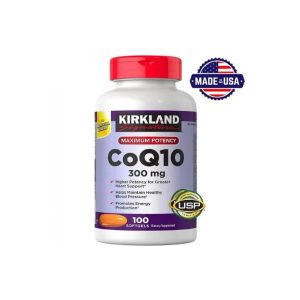 Kirkland Signature CoQ10 300mg 100 Softgels