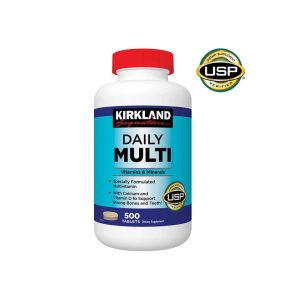 Kirkland Signature Daily Multi Vitamins and Minerals – 500 Tablets