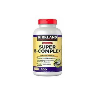 Kirkland Signature Super B-Complex with Electrolytes – 500 Tablets