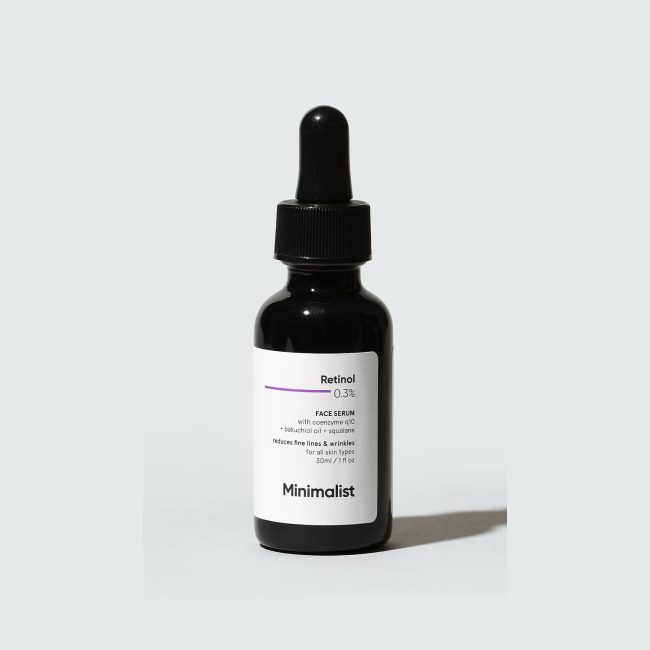 Minimalist 0.3% Retinol Face Serum For Anti Aging For Beginners – 30ml