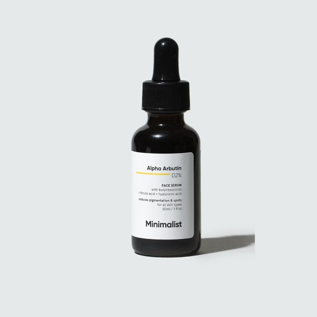 Minimalist 02% Alpha Arbutin Serum – 30ml Minimalist 02% Alpha Arbutin Serum – 30ml