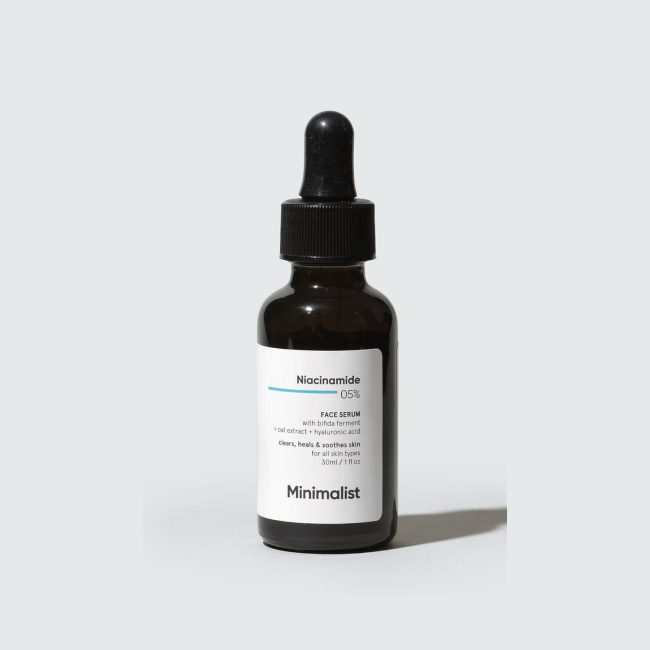 Minimalist 5% Niacinamide Face Serum for Clear Glowing Skin- 30ml Minimalist 5% Niacinamide Face Serum for Clear Glowing Skin- 30ml