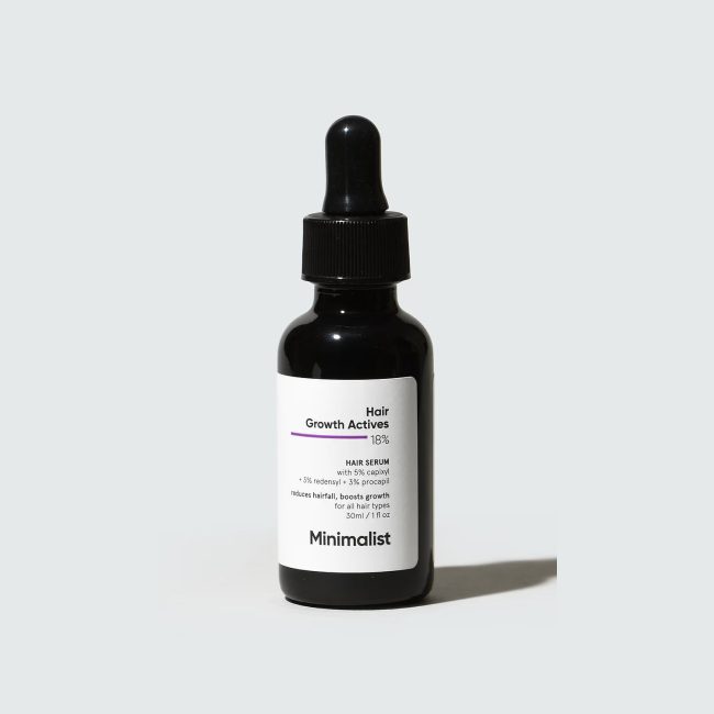 Minimalist Hair Growth Actives 18% Hair Growth Serum- 30ml Minimalist Hair Growth Actives 18% Hair Growth Serum- 30ml