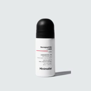 Minimalist Nonapeptide + AHA BHA 06% Underarm Roll On- 40ml