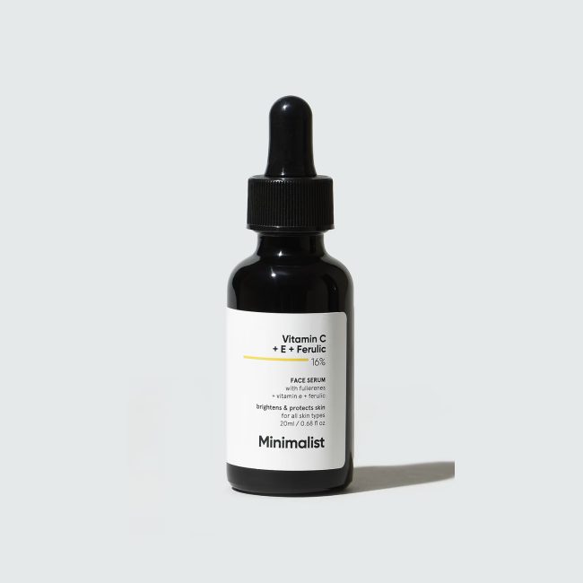 Minimalist Vitamin C + E + Ferulic 16% Serum – 20ml