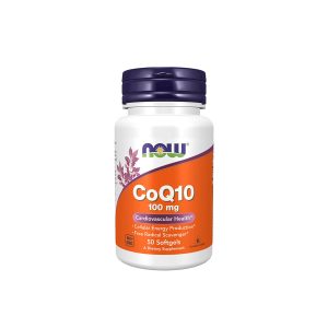 NOW Supplements CoQ10 100mg – 50 Softgels