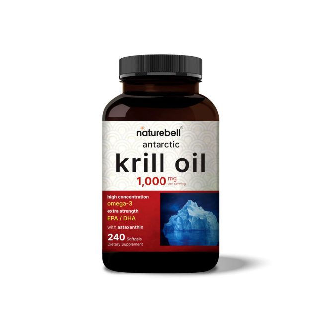 NatureBell Krill Oil 1000mg Supplement – 240 Softgels NatureBell Krill Oil 1000mg Supplement – 240 Softgels