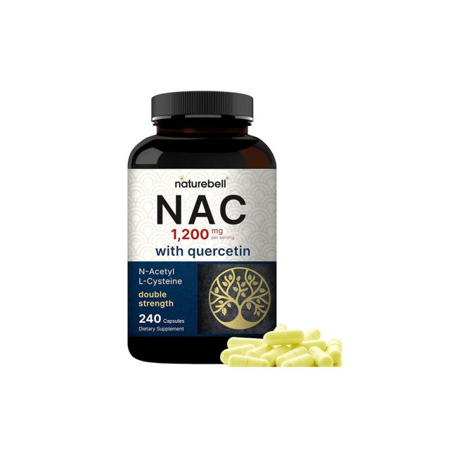 NatureBell NAC Supplement 1200mg – 240 Capsules NatureBell NAC Supplement 1200mg – 240 Capsules