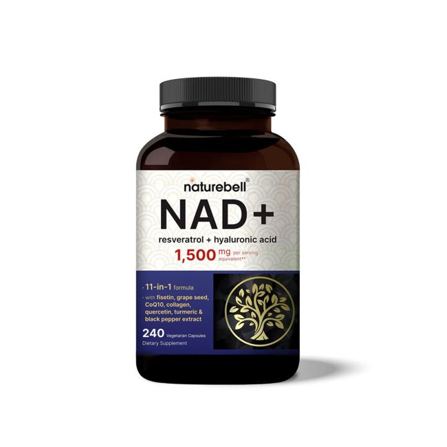 NatureBell NAD+ 1500mg Per Serving – 240 Veggie Capsules NatureBell NAD+ 1500mg Per Serving – 240 Veggie Capsules