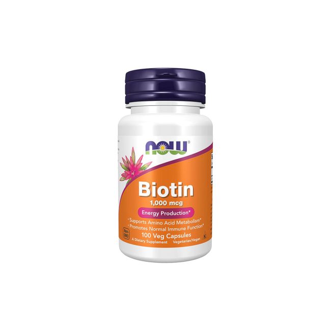 Now Foods Biotin 1000 mcg – 100 Capsules Now Foods Biotin 1000 mcg – 100 Capsules