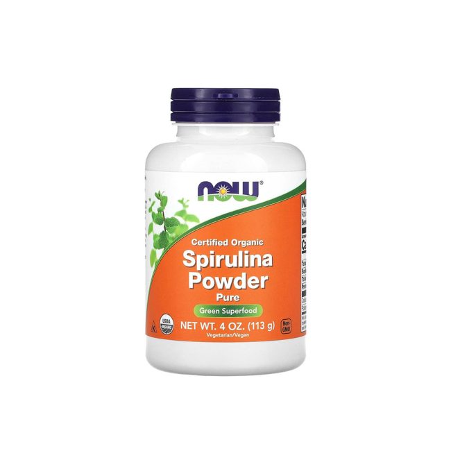 Now Foods Certified Organic Spirulina Powder – 113gm Now Foods Certified Organic Spirulina Powder – 113gm