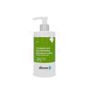 The Derma Co 1% Salicylic Acid Daily Exfoliating Body Serum-Lotion For Rough & Bumpy Skin – 250 ml