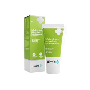 The Derma Co 1% Salicylic Acid Oil-Free Moisturizer For Face with Oat Extract – 50g