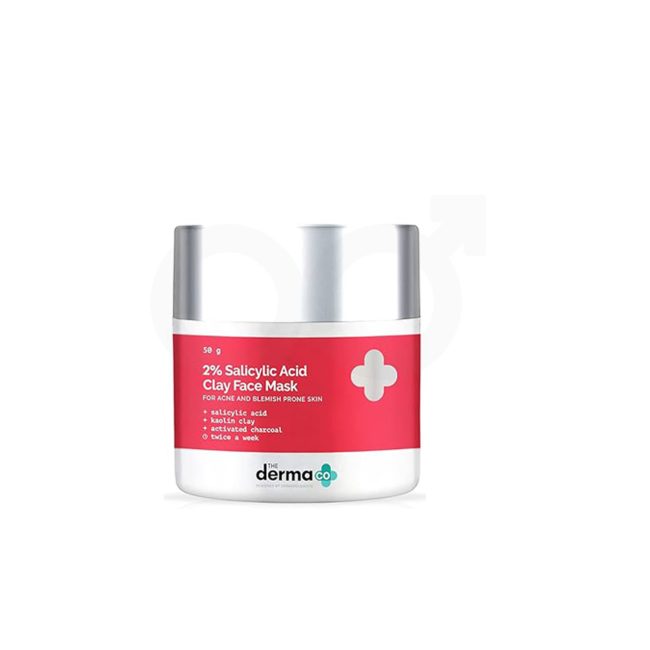 The Derma Co 2% Salicylic Acid Clay Face Mask – 50g