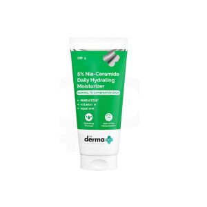 The Derma Co 5% Nia-Ceramide Daily Hydrating Moisturizer for Normal To Combination Skin 100g