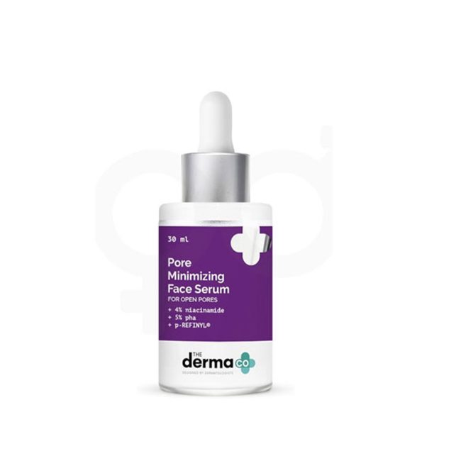 The Derma Co Pore Minimizing Face Serum with 4% Niacinamide, 5% PHA and p-REFINYL® – 30 ml The Derma Co Pore Minimizing Face Serum with 4% Niacinamide, 5% PHA and p-REFINYL® – 30 ml