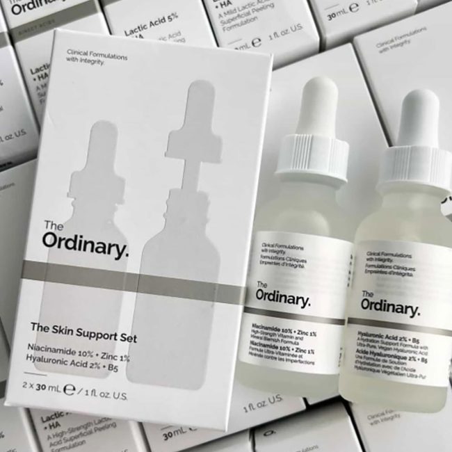 The Ordinary The Skin Support Set