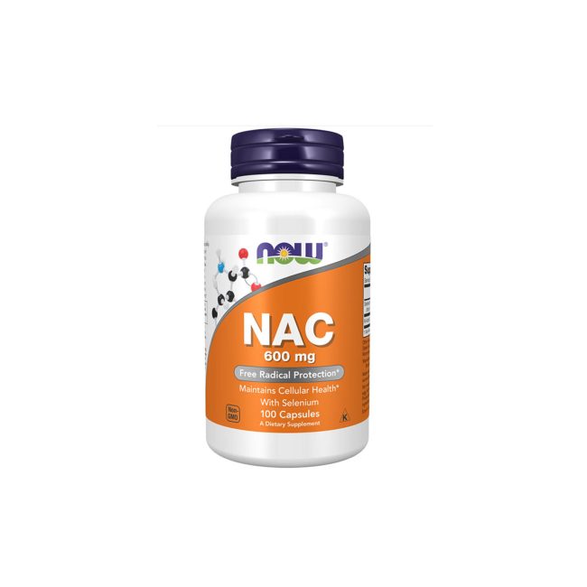 Now NAC 600mg – 100 capsules Now NAC 600mg – 100 capsules