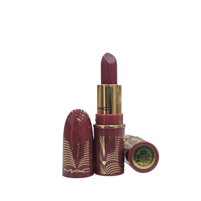Extra Dessert MAC Mini Lustreglass Sheer-Shine Lipstick 1.5G (Without Packet From Set ) Extra Dessert MAC Mini Lustreglass Sheer-Shine Lipstick 1.5G (Without Packet From Set )